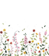 QUEYRAN - Papier peint panoramique - Jolie fleurs